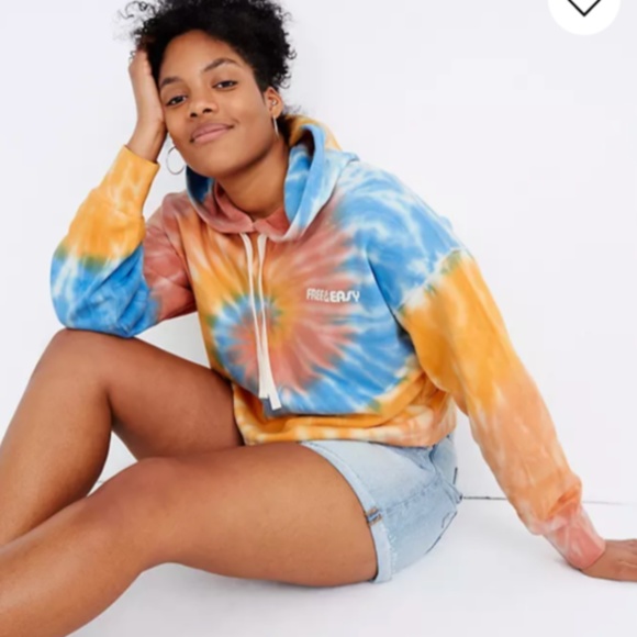 Madewell x Free & Easy Tie Dye Hoodie - Picture 3 of 4